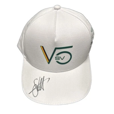Sebastian Vettel Signed Aston Martin Cap FORMULA 1 Genuine Signature AFTAL COA - Image 1 of 2