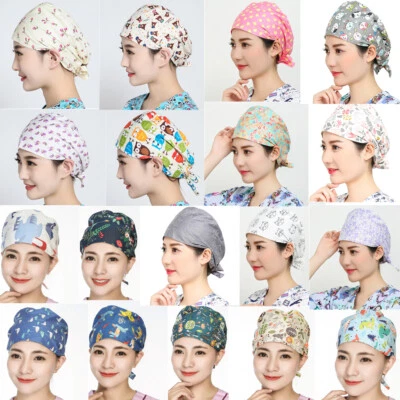 Unisex Cap Cap w / BandageHat Hair Cover Women Men Unisex Adjustable One size  - Image 1 of 4