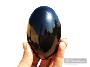 Small 90MM Natural Black Tourmaline Healing Energy Stone Metaphysical Lingam - Picture 1 of 8