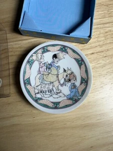 Adorno de placa en miniatura The Enesco Precious Moments #250465 - Imagen 1 de 5