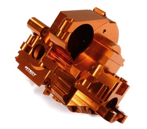 Orange Billet Machined Rear Bulkhead & Gear Covers for Traxxas 1/10 Maxx 4S 8928 - Picture 1 of 1