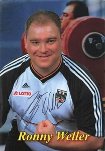 Ronny Weller UH Gewichtheben original signiert Autogrammkarte 4886 J - Imagen 1 de 2
