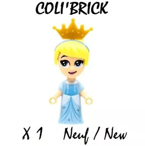 Lego Disney Figurine Minifigurine - Cinderella, Micro Doll - dp123 NEUF NEW - Imagen 1 de 1