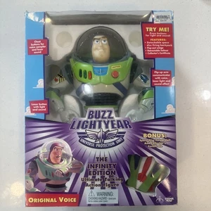 Vintage Toy Story Buzz Lightyear Ultimate Talking Figure NIB FULLY FUNCTIONAL - Picture 1 of 20