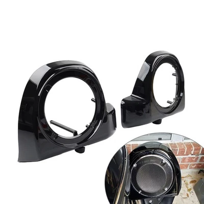 Lower Vented Fairing 6.5'' Speaker Boxes Pods Fit For Harley Touring FLHX 14-23 - Image 1 of 4