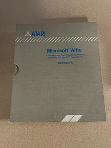 Atari St Vintage Computer Manual No Floppy Disc - Photo 1/8