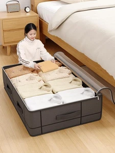Robuste Unterbett Aufbewahrungstasche Faltbare Aufbewahrungsbox mit Groß Transparent - Bild 1 von 13