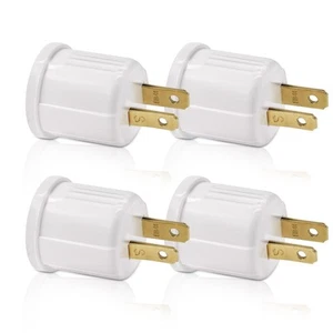 Outlet to Socket Adapter, Plug-in Light Socket, Convert Outlet to Light Bulb ... - Picture 1 of 7