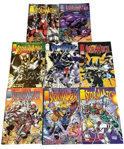 StormWatch Lot of 8 # 1 - 7 & 16 Comic Books 1st Series 1993 - Imagen 1 de 14