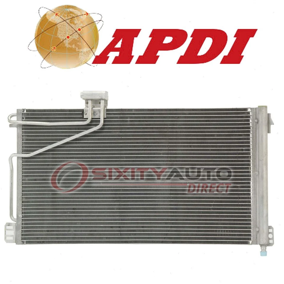 APDI AC Condenser for 2001-2005 Mercedes-Benz C240 - AC Air Conditioning pi Foto 1 de 4