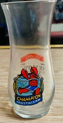 Campeón de los Juegos Olímpicos de Atlanta 1996 crustáceo vaso para beber mariscos restaurante graduación Foto 1 de 4