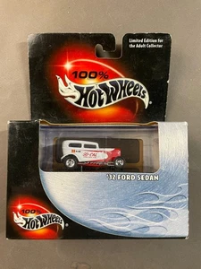 HOT WHEELS 2002 100% '32 FORD SEDAN SO-CAL SPEED SHOP 54517 NEW NIB - Picture 1 of 4