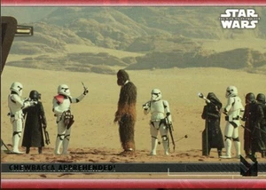 Star Wars Rise Of Skywalker S2 Red [199] Base Card #27 Chewbacca Apprehended! - Picture 1 of 1