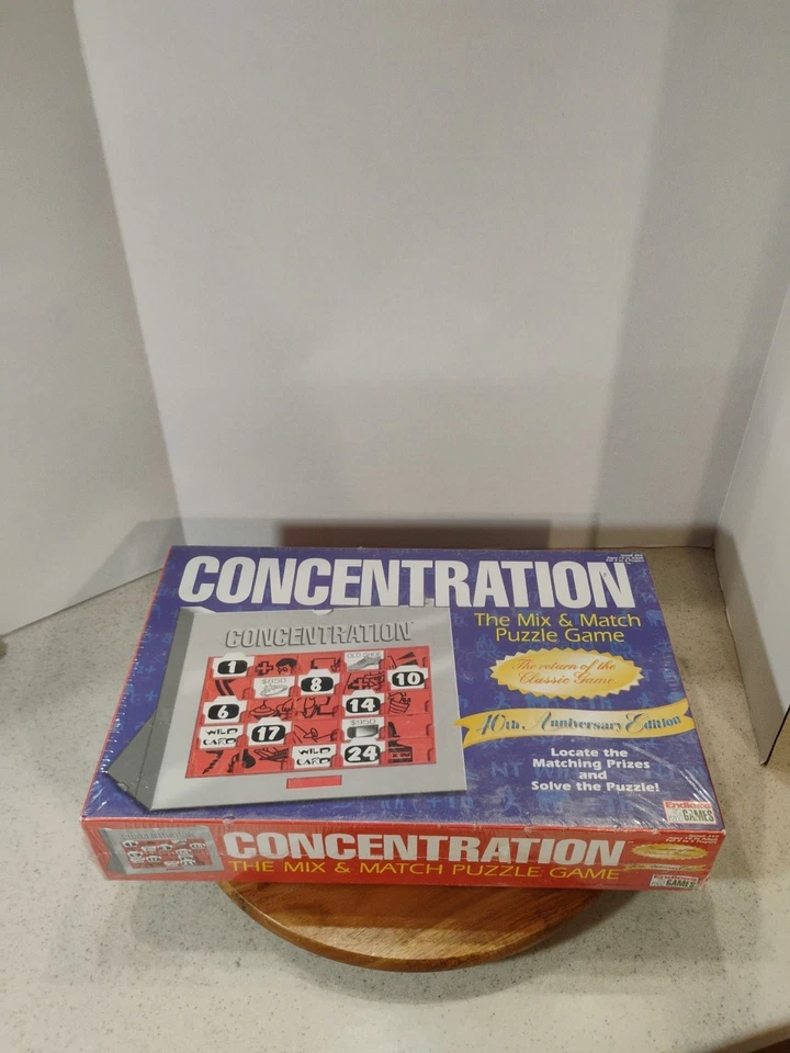Concentration Game 40th Anniversary 1998 Endless Games 350 Complete