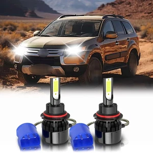 LED Headlight Kit 9007 HB5 White 6K Hi/Lo Bulb for MITSUBISHI Endeavor 2004-2011 - Picture 1 of 10