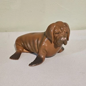Randimals Statuina Leone Marino Giocattolo Mastino Faccia di Cane 5”, Premium Gomma Dura A - Foto 1 di 10