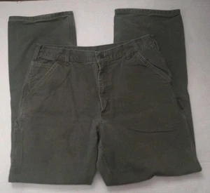 Carhartt B11 MOS Carpenter Jeans Herren 36x34 Green Denim Utility Arbeitshose - Bild 1 von 5