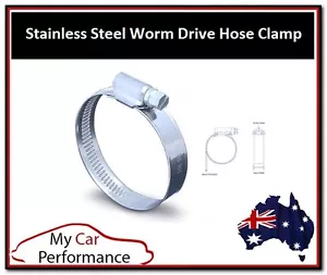 25mm-35mm Stainless Steel Worm Drive Hose Clamp Fuel Pipe Tube Clips water - Bild 1 von 1
