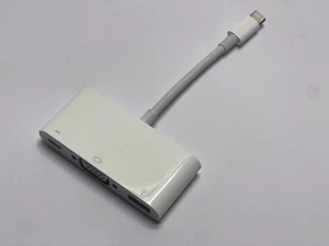 Adaptateur multiport USB-C VGA original Apple A1620 MK1L2AM/A pour iPad MacBook - Photo 1/4