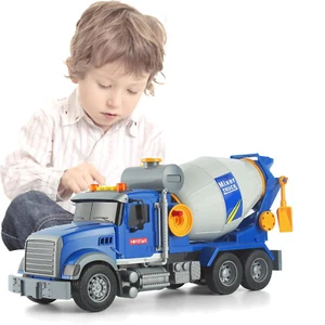Betonmischer Spielzeug mit Lichtern und Sounds Spielzeugautos Kinderspielzeug DE - Bild 1 von 12