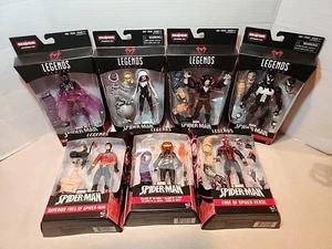 Marvel Legends Series Spider Man - ABSORBENTE Hombre BAF Juego de 7 Figuras (2016) Nuevo en Caja - Imagen 1 de 19
