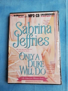 Sabrina Jeffries Only A Duke Will Do Unabridged MP3-CD Audio Brilliance New - Imagen 1 de 1