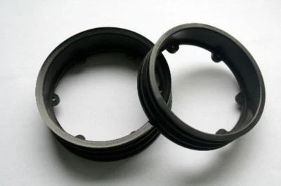 PD08-0007-B Thunder Tiger Felge schwarz SB5 Renn-Motorrad 1:5 TRA^ - Bild 1 von 2