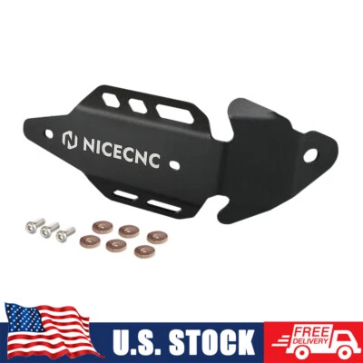 For YAMAHA YFZ450R ATV Muffler Pipe Heat Shield Cover Protection 2009-2024 Black - Image 1 of 4