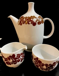 ROSENTHAL CORDIAL + Shape COFFEE POT CREAMER & SUGAR & 8 CUPS Germany (11 pcs) - Picture 1 of 6