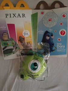  2020  McDONALDS HAPPY MEAL TOYS,  DISNEY PIXAR (#4 MIKE WAZOWSKI ) *New* W/Box - Picture 1 of 7