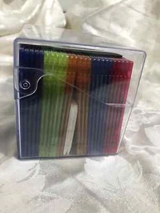 Unused Verbatim DataLife Colors 46 of 50 Pack Disks OPENED Storage Case MF 2HD - Afbeelding 1 van 4