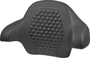 Saddlemen Tour Pack Gray Honeycomb Backrest Pad for 2014-2024 Harley Touring - Picture 1 of 2