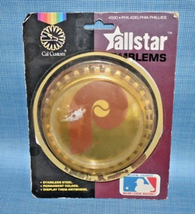 Philadelphia Phillies, Stainless Steel Grille Cal Custom AllStar Emblems 1983 - Picture 1 of 3