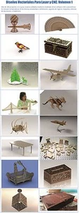 3D Puzzles & Assorted Vector Designs for Laser Engraver and CNC Router - Picture 1 of 8