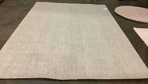LIGHT GREY / IVORY 9' X 12' Back Stain Rug, Reduced Price 1172667294 ABT468F-9 - Picture 1 of 4