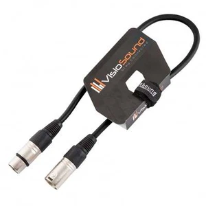 Macho a Cable Hembra Mic XLR / Micrófono Balanceado / Cable Conector 0.5m Negro - Imagen 1 de 2