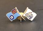 Vintage RAF Royal Air Force 75th Anniversary British Enamel Pin Badge 1993 RARE