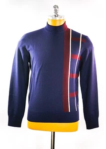 NEW STEFANO RICCI LOGO Sweater  Cashmere Polo EAGLE  Size M Us 50 (MI-189) - Picture 1 of 2