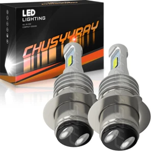 For Yamaha Grizzly 660 400 450 350 125 LED Headlight Bulbs H6M LED LED Bulbs - Picture 1 of 11