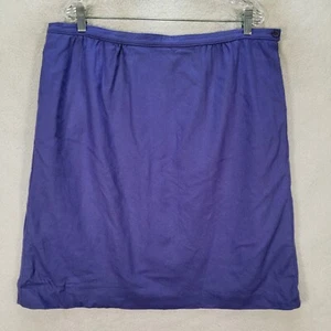 Vtg Pendleton Purple Virgin Wool Oregon Made Straight Womens Skirt Plus Size 22W - Picture 1 of 24