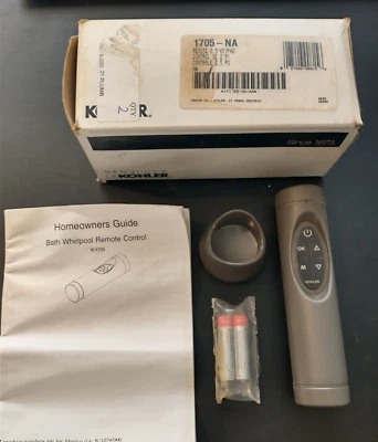 Kohler 1705-NA Bath Tub Whirlpool Remote Control NEW IN BOX - FREE SHIPPING - Image 1 of 3
