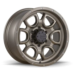 17x9 -12 Mamba M19 5x127 Bronze W/ Drill Holes Wheels (Set of 4) - Picture 1 of 2