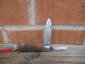 1930s Vintage 2 Blade x 3 3/8" Length ** CAMILLUS *** Carbon Pocket Knife USA - Picture 1 of 10