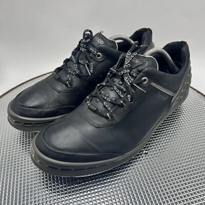 ECCO CAGE PRO Herren Größe US 11,5 EUR 45 Extra Wide Lace HYDRO-MAX Golfschuh Schwarz - Bild 1 von 13