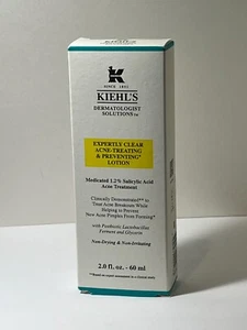 Crema hidratante transparente Kiehl’s Expertly para piel propensa al acné ácido salicílico - 2 oz nueva en caja - Imagen 1 de 2