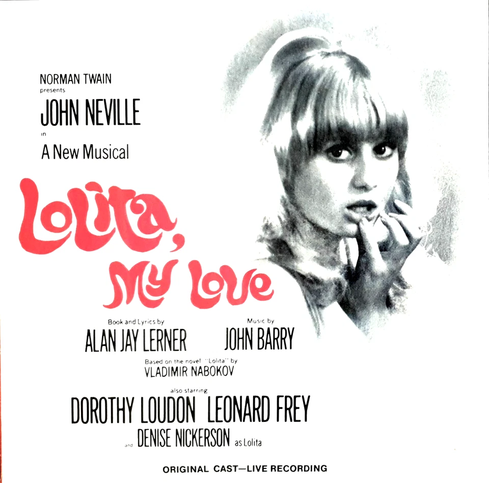 Lolita, My Love Original Cast Vinyl LP Limited Edition, Mono John Barry 1987 BP - Image 1 of 2