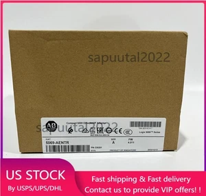New Factory Sealed Allen-Bradley 5069-AENTR Compact 5000 EtherNet/IP Adapter - Picture 1 of 3