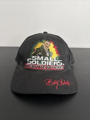 De colección Pequeños Soldados Bobby Labonte #18 Baterías Interestatales Negro Snapback Sombrero Foto 1 de 4