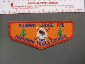 Boy Scout OA 173 Ojibwa First Flap 0635PP - Picture 1 of 1