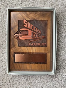 Snap On Sales Award Plaque “Sucess Express Catch It “ - Picture 1 of 1